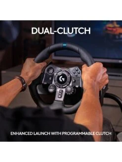 LogitechG G923 Racing Wheel And Pedals TRUEFORCE Up To 1000 Hz Force Feedback For PS5, PS4, PC/Mac - Black 13 LogitechG G923 Racing Wheel And Pedals TRUEFORCE Up To 1000 Hz Force Feedback For PS5, PS4, PC/Mac - Black -NARA Computer Shop QYDGF SQ4 0000000099 N A SLd