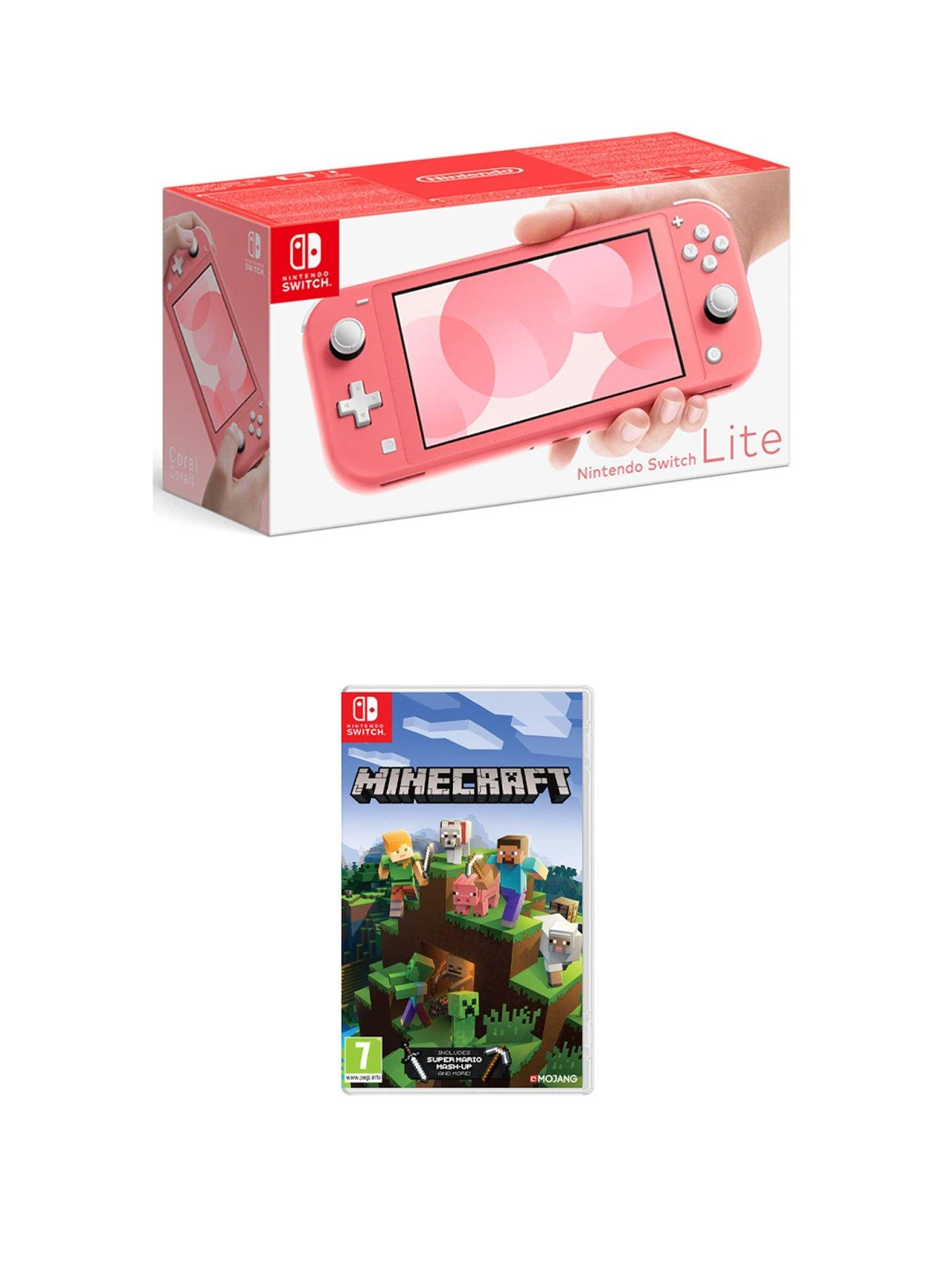 Nintendo Switch Lite Console With Minecraft 3 Nintendo Switch Lite Console With Minecraft