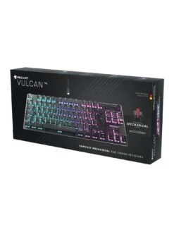 Roccat Vulcan TKL AIMO Mechanical Gaming Keyboard - Linear Switch, UK Layout -NARA Computer Shop REFUY SQ7 0000000099 N A SLd3
