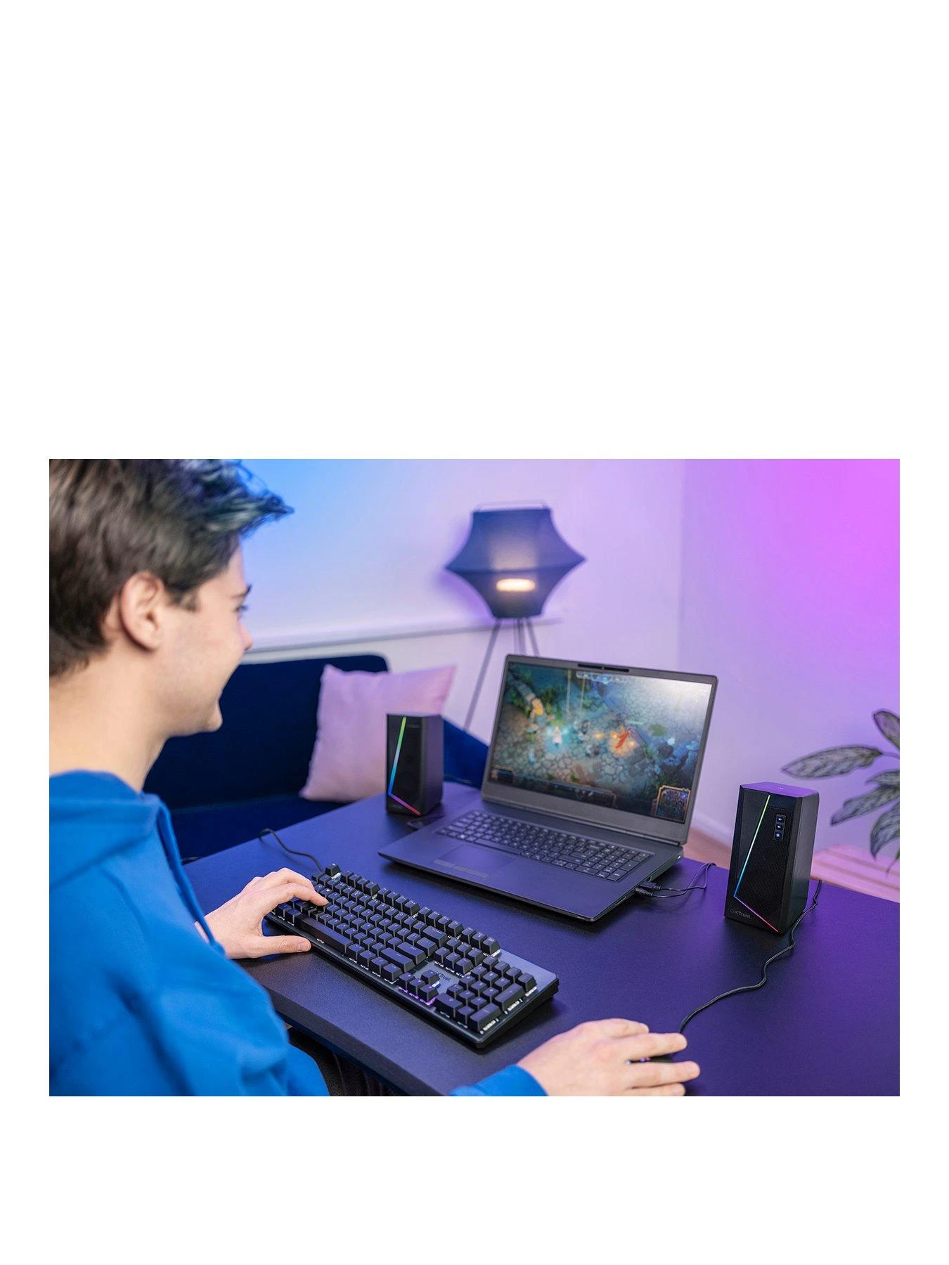 Trust GXT609 ZOXA RGB LED Illuminated Speaker Set 4 Trust GXT609 ZOXA RGB LED Illuminated Speaker Set - Image 2