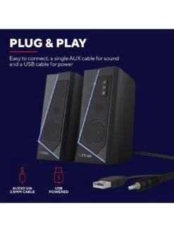 Trust GXT609 ZOXA RGB LED Illuminated Speaker Set 13 Trust GXT609 ZOXA RGB LED Illuminated Speaker Set -NARA Computer Shop RLJH6 SQ5 0000000099 N A SLd1