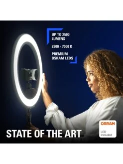 Elgato Ring Light, Edge-Lit LED, 2500 Lumens, Max Height 74 Cm / 29 In 12 Elgato Ring Light, Edge-Lit LED, 2500 Lumens, Max Height 74 Cm / 29 In -NARA Computer Shop RMKEY SQ4 0000000088 NO COLOR SLd