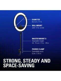 Elgato Ring Light, Edge-Lit LED, 2500 Lumens, Max Height 74 Cm / 29 In 13 Elgato Ring Light, Edge-Lit LED, 2500 Lumens, Max Height 74 Cm / 29 In -NARA Computer Shop RMKEY SQ5 0000000088 NO COLOR SLd