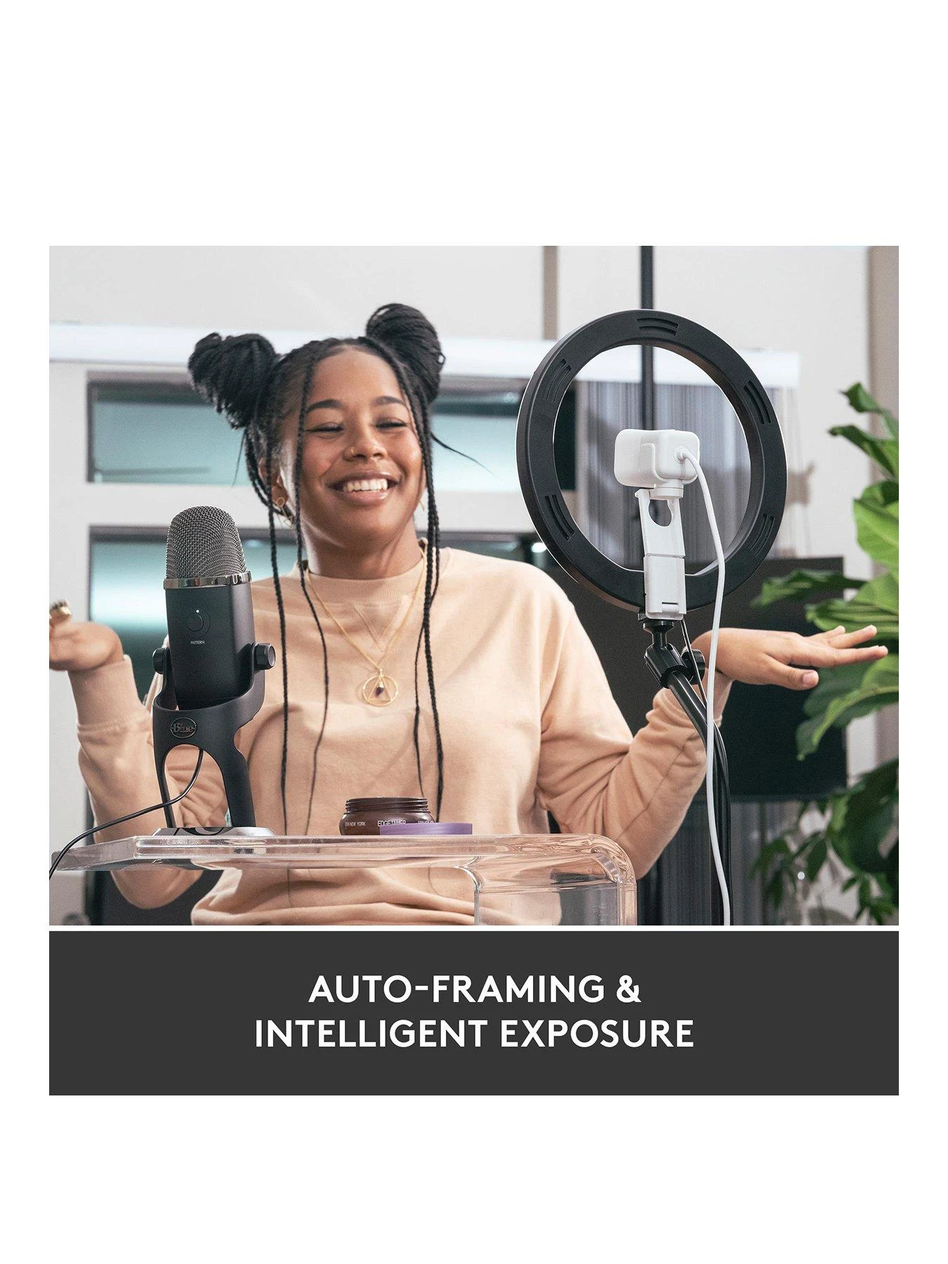 Logitech Streamcam Full HD 1080p Streaming USB-C Webcam, Superior, High Quality 5 Logitech Streamcam Full HD 1080p Streaming USB-C Webcam, Superior, High Quality - Image 3