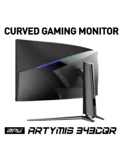MSI Optix MPG ARTYMIS 343CQR 34 Inch, Quad HD, 1ms, 165Hz, AMD Freesync, Curved 1000R Gaming Monitor -NARA Computer Shop RMKFT SQ4 0000000004 BLACK SLd