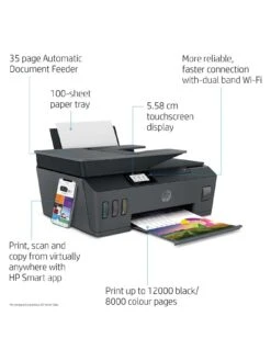 HP Smart Tank Plus 570 Wireless All-in-One -NARA Computer Shop RRMYL SQ7 0000000004 BLACK SLd3