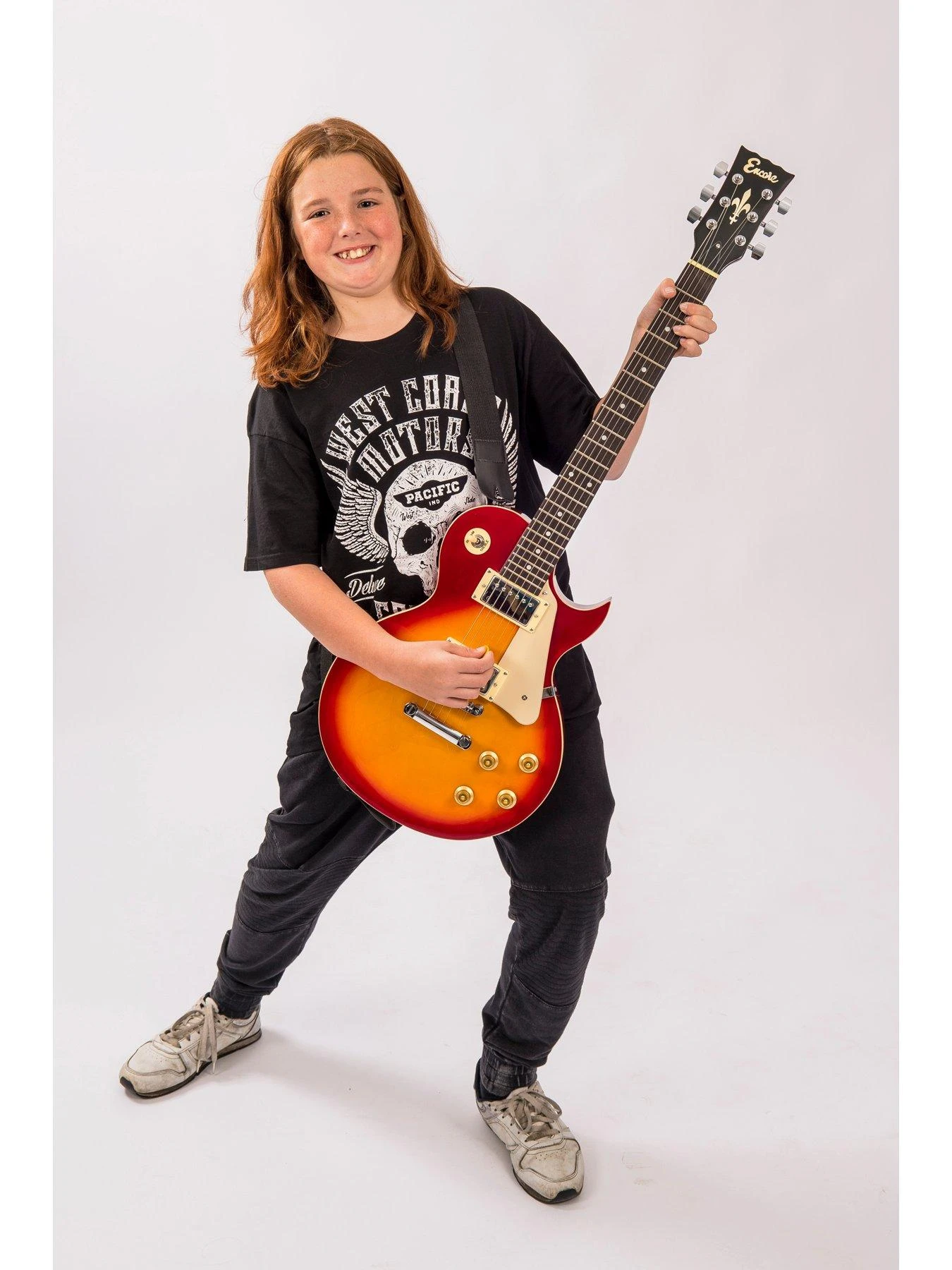 Encore Electric Guitar Outfit - Cherry Sunburst 8 Encore Electric Guitar Outfit - Cherry Sunburst - Image 6