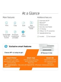 HP DeskJet 4120e All In One Colour Printer  -NARA Computer Shop RYCLM SQ6 0000000099 N A SLd2