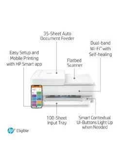 HP Envy 6430e All In One Colour Printer -NARA Computer Shop RYCLP SQ4 0000000013 WHITE SLd
