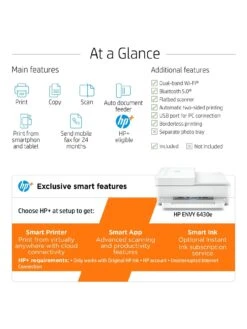 HP Envy 6430e All In One Colour Printer -NARA Computer Shop RYCLP SQ6 0000000013 WHITE SLd2