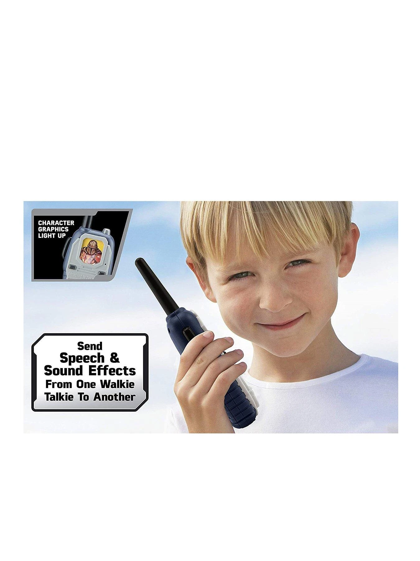 EKids FRS Deluxe Walkie Talkies 4 EKids FRS Deluxe Walkie Talkies - Image 2