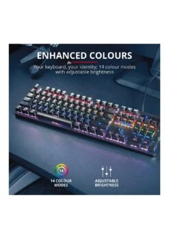 Trust GXT863 Mazz Mechanical Gaming Keyboard - With Dedicated Gaming Mode -NARA Computer Shop T3AP4 SQ3 0000000088 NO COLOR SLa