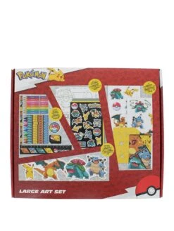 Pokemon Large Art Set -NARA Computer Shop T3N96 SQ2 0000000088 NO COLOR SLp