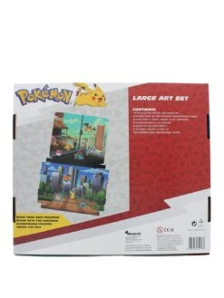 Pokemon Large Art Set -NARA Computer Shop T3N96 SQ3 0000000088 NO COLOR SLa