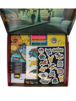 Pokemon Large Art Set -NARA Computer Shop T3N96 SQ4 0000000088 NO COLOR SLd