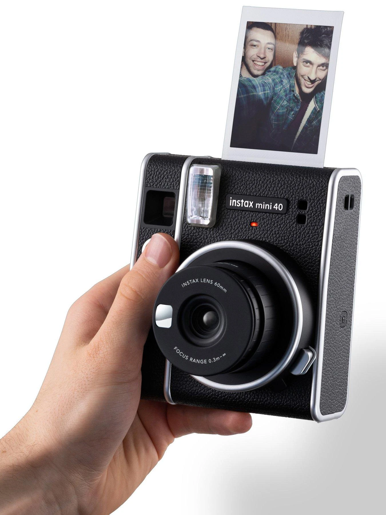 Fujifilm Instax Mini 40 Instant Camera With 50 Shots Included - Black 6 Fujifilm Instax Mini 40 Instant Camera With 50 Shots Included - Black - Image 4