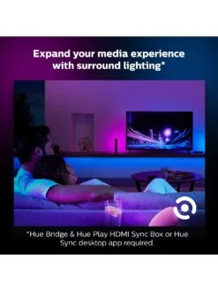 Philips Hue Hue Play Smart Light Bar White & Colour Ambiance Double Pack And Lightstrip Plus 2m Kit 13 Philips Hue Hue Play Smart Light Bar White & Colour Ambiance Double Pack And Lightstrip Plus 2m Kit -NARA Computer Shop TAM6K SQ5 0000000088 NO COLOR SLd3