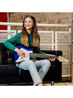 3rd Avenue 3/4 Size Electric Guitar Ultimate Kit With 10W Amp - 6 Months FREE Lessons - Blueburst -NARA Computer Shop TATL9 SQ5 0000000099 N A SLd3