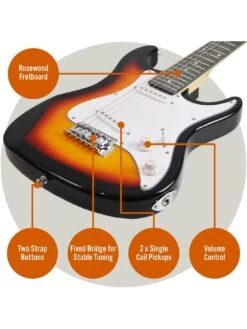 3rd Avenue 3/4 Size Electric Guitar Ultimate Kit With 10W Amp - 6 Months FREE Lessons - Sunburst 11 3rd Avenue 3/4 Size Electric Guitar Ultimate Kit With 10W Amp - 6 Months FREE Lessons - Sunburst -NARA Computer Shop TATLA SQ4 0000000099 N A SLd2