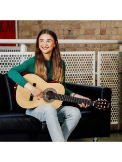 3rd Avenue 3/4 Size Kids Classical Guitar Beginner Bundle - 6 Months FREE Lessons - Natural -NARA Computer Shop TATLP SQ5 0000000099 N A SLd3