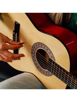 3rd Avenue 3/4 Size Kids Classical Guitar Beginner Bundle - 6 Months FREE Lessons - Natural -NARA Computer Shop TATLP SQ6 0000000099 N A SLd4