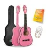 3rd Avenue 1/2 Size Kids Classical Guitar Beginner Bundle - 6 Months FREE Lessons - Pink -NARA Computer Shop TATLT SQ1 0000000099 N A SLf