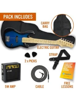 3rd Avenue Junior Electric Guitar Pack - Blueburst 10 3rd Avenue Junior Electric Guitar Pack - Blueburst -NARA Computer Shop TATLV SQ3 0000000099 N A SLd1