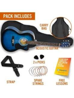 3rd Avenue Cutaway Acoustic Guitar Pack - Blueburst -NARA Computer Shop TATMC SQ3 0000000099 N A SLd1