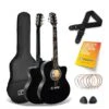 3rd Avenue Cutaway Acoustic Guitar Pack - Black -NARA Computer Shop TATMD SQ1 0000000099 N A SLf