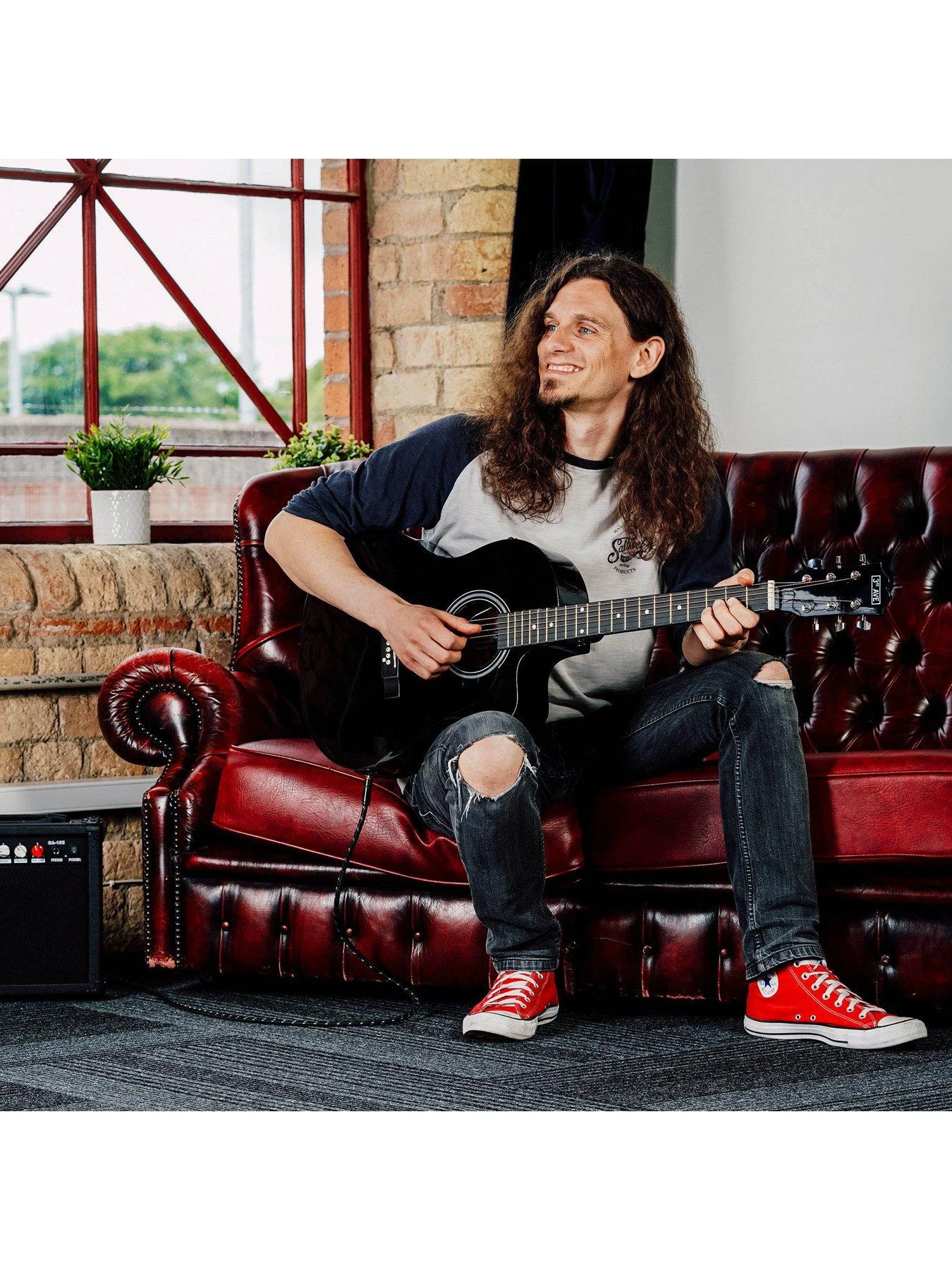 3rd Avenue Cutaway Electro Acoustic Guitar Pack - Black 7 3rd Avenue Cutaway Electro Acoustic Guitar Pack - Black - Image 5