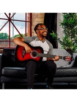 3rd Avenue Full Size 4/4 Classical Guitar Beginner Bundle - 6 Months FREE Lessons - Redburst 12 3rd Avenue Full Size 4/4 Classical Guitar Beginner Bundle - 6 Months FREE Lessons - Redburst -NARA Computer Shop TATMJ SQ5 0000000099 N A SLd3