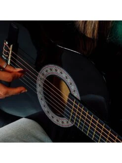 3rd Avenue 3/4 Size Kids Classical Guitar Beginner Bundle - 6 Months FREE Lessons - Black -NARA Computer Shop TATML SQ6 0000000099 N A SLd4
