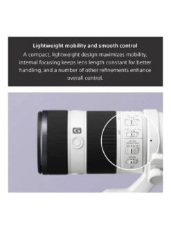 Sony FE 70-200mm F4 G OSS Telephoto Zoom Lens SEL70200G.AE 12 Sony FE 70-200mm F4 G OSS Telephoto Zoom Lens SEL70200G.AE -NARA Computer Shop TDUGX SQ4 0000000004 BLACK SLd