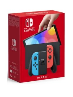 Nintendo Switch OLED Console - Neon Blue/Neon Red