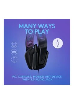 LogitechG G335 Wired Gaming Headset - Black -NARA Computer Shop TEAAJ SQ3 0000000004 BLACK SLa