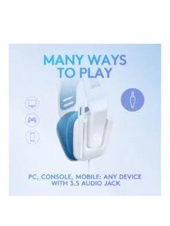 LogitechG G335 Wired Gaming Headset - White -NARA Computer Shop TEAAK SQ3 0000000013 WHITE SLa