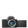 Sony ZVE10BDI.EU Alpha ZV-E10 APS-C Mirrorless Interchangeable-Lens Vlog Camera Body Only (Vari-Angle Screen For Vlogging, 4K Video, Real-time Eye Autofocus) -NARA Computer Shop TFKRC SQ1 0000000004 BLACK SLf