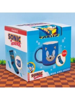 Sonic The Hedgehog Sonic Mug And Sock Set -NARA Computer Shop TNNE9 SQ5 0000000088 NO COLOR SLd3