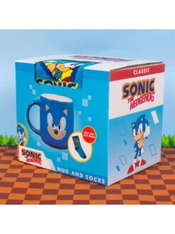 Sonic The Hedgehog Sonic Mug And Sock Set -NARA Computer Shop TNNE9 SQ6 0000000088 NO COLOR SLd4