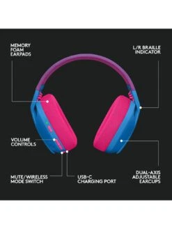 LogitechG G435 LIGHTSPEED Wireless Gaming Headset - BLUE 16 LogitechG G435 LIGHTSPEED Wireless Gaming Headset - BLUE -NARA Computer Shop TNUW9 SQ7 0000000020 BLUE SLd3