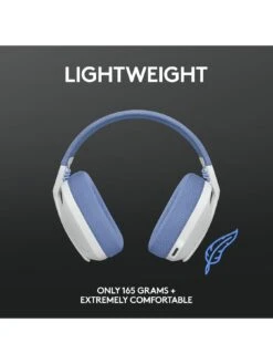 LogitechG G435 LIGHTSPEED Bluetooth Wireless Gaming Headset For PC, PS4, PS5, Nintendo Switch - White -NARA Computer Shop TNUWA SQ5 0000000013 WHITE SLd1