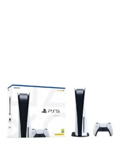 PlayStation 5 Disc Console & Additional Black DualSense Wireless Controller -NARA Computer Shop TPD34 SQ3 0000000099 N A SLa