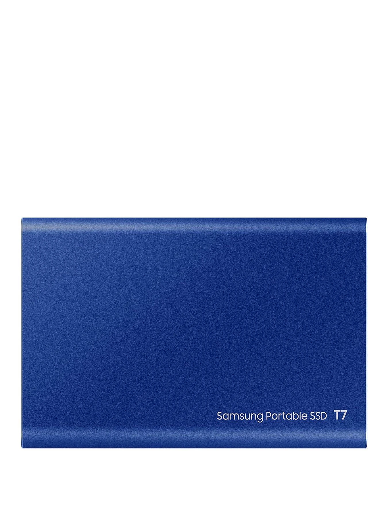 Samsung T7 Portable SSD 1TB - Blue 4 Samsung T7 Portable SSD 1TB - Blue - Image 2