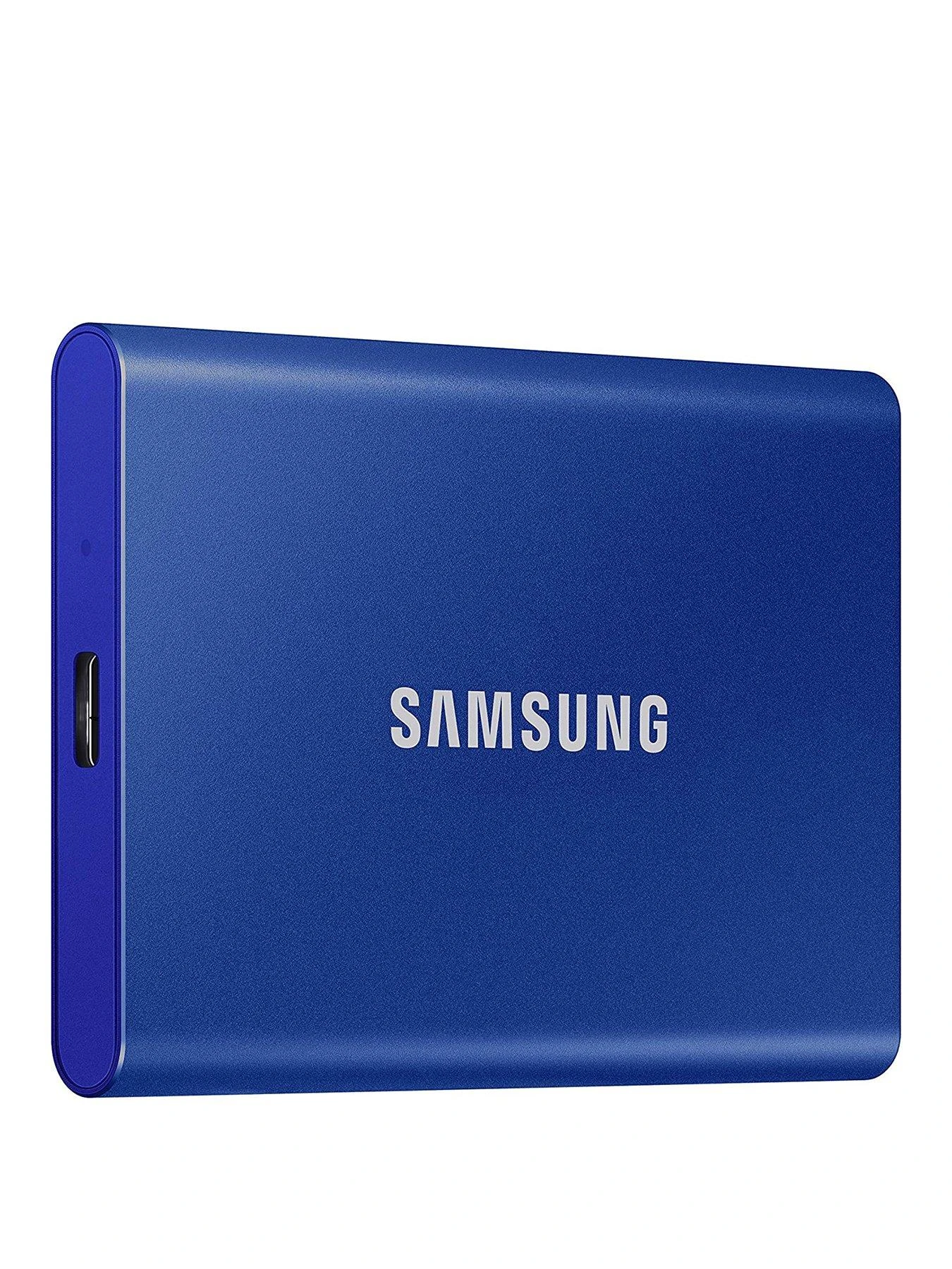 Samsung T7 Portable SSD 1TB - Blue 5 Samsung T7 Portable SSD 1TB - Blue - Image 3