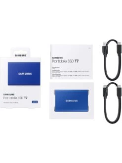 Samsung T7 Portable SSD 500GB - Blue -NARA Computer Shop TPKNR SQ4 0000000020 BLUE SLd