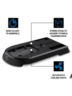 Stealth All-in-one Gaming Headset, Charging Dock & Headset Stand For PS4 - Black 11 Stealth All-in-one Gaming Headset, Charging Dock & Headset Stand For PS4 - Black -NARA Computer Shop TPRWK SQ4 0000000099 N A SLd