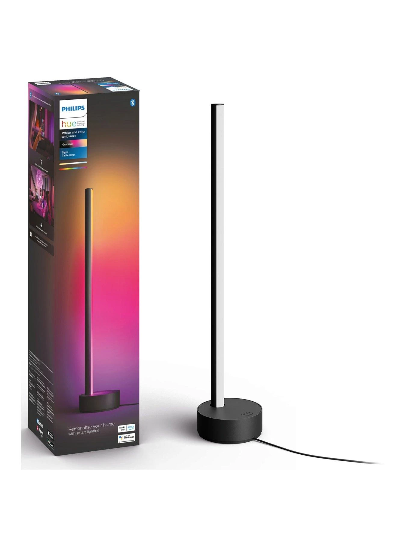 Philips Hue Gradient Signe Table Black EU/UK 3 Philips Hue Gradient Signe Table Black EU/UK