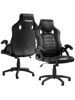 BraZen Puma PC Gaming Chair - Black And Grey -NARA Computer Shop TU3FA SQ3 0000000088 NO COLOR SLd