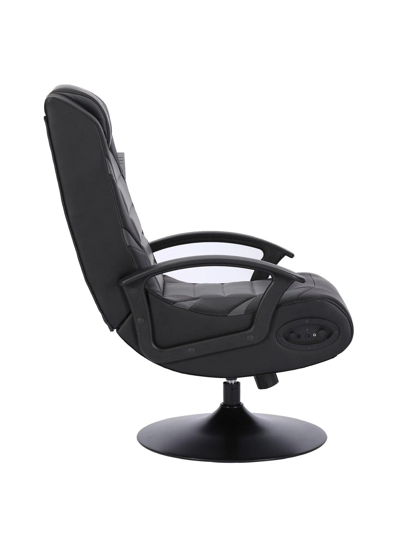BraZen Pride 2.1 Bluetooth Junior Gaming Chair - Black And Grey 4 BraZen Pride 2.1 Bluetooth Junior Gaming Chair - Black And Grey - Image 2