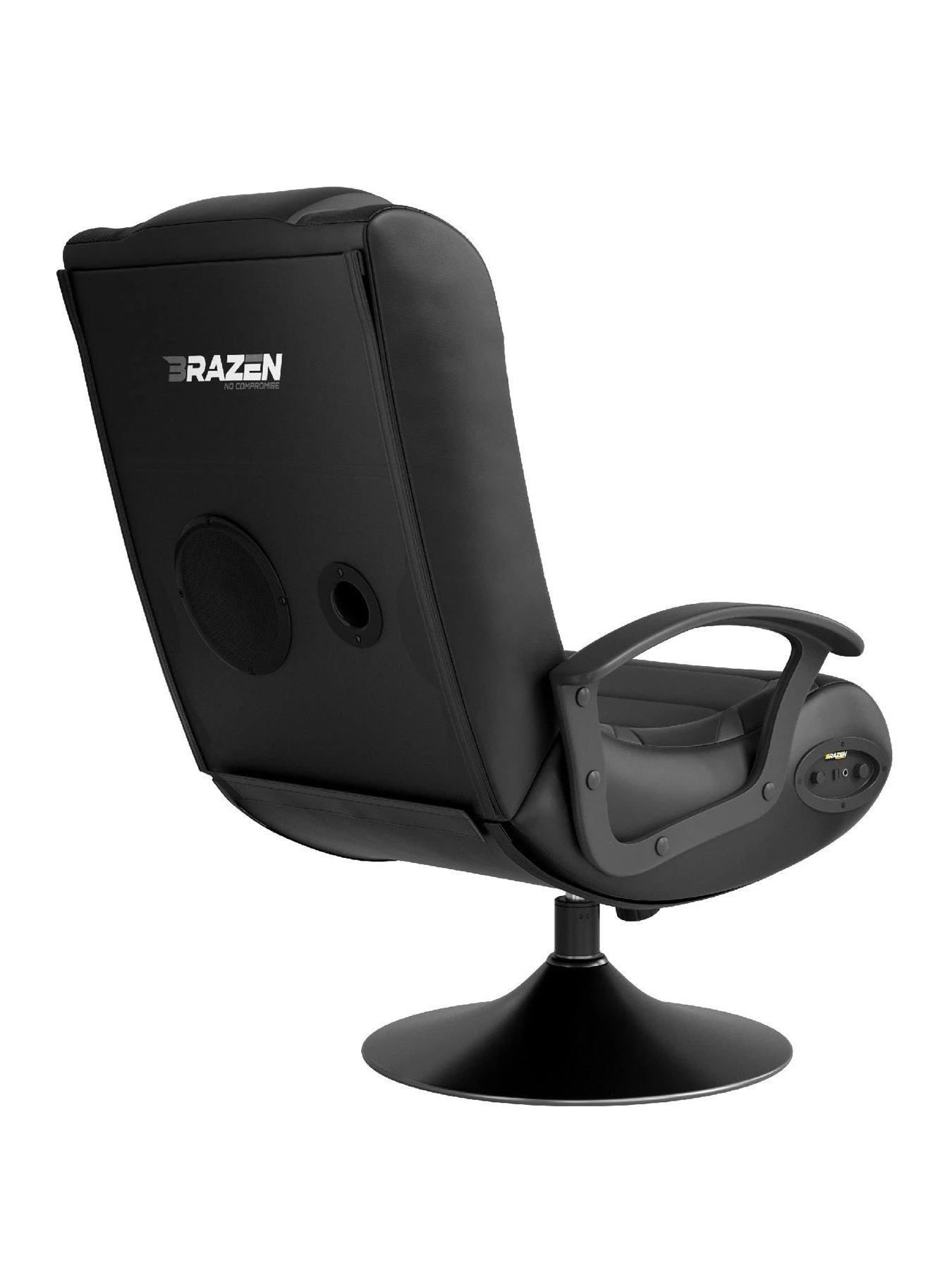 BraZen Pride 2.1 Bluetooth Junior Gaming Chair - Black And Grey 7 BraZen Pride 2.1 Bluetooth Junior Gaming Chair - Black And Grey - Image 5
